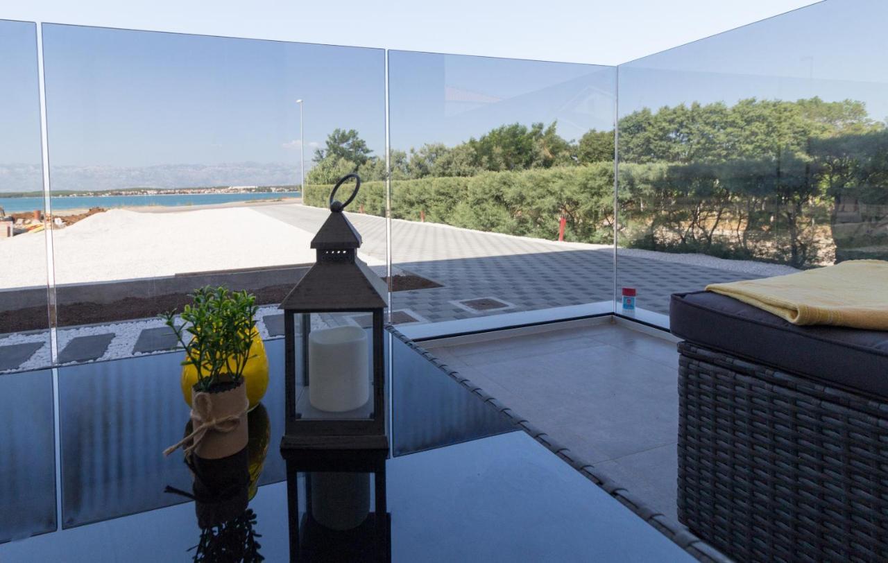 Luxury Beachfront Villa Crystal Aenona - By Ta Leut Agency Nin Zewnętrze zdjęcie